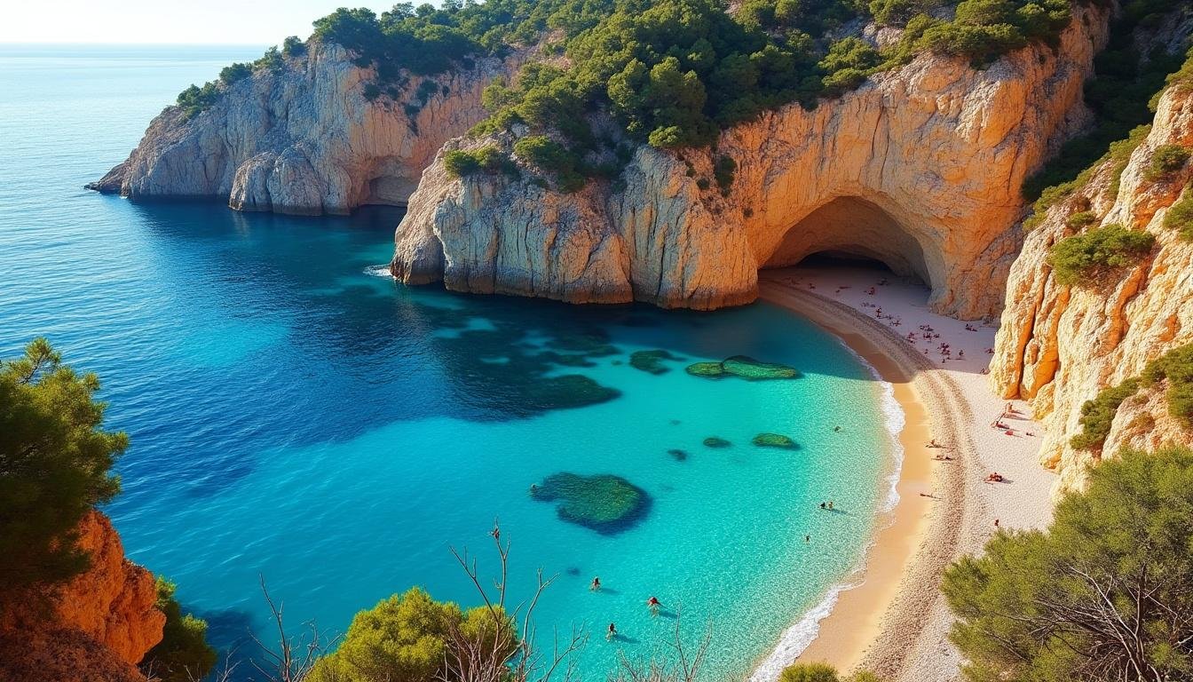 Cala Pi à Majorque : comment profiter de cette plage au pied d’une falaise sauvage ?