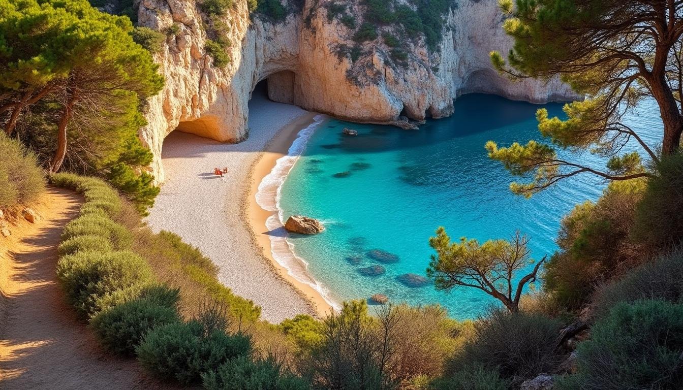 Comment visiter la plage secrète de Cala Sant Vicenç à Majorque ?