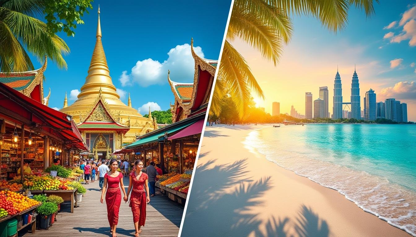 Plutôt Thaïlande ou Malaisie : quel pays choisir pour votre prochain voyage ?
