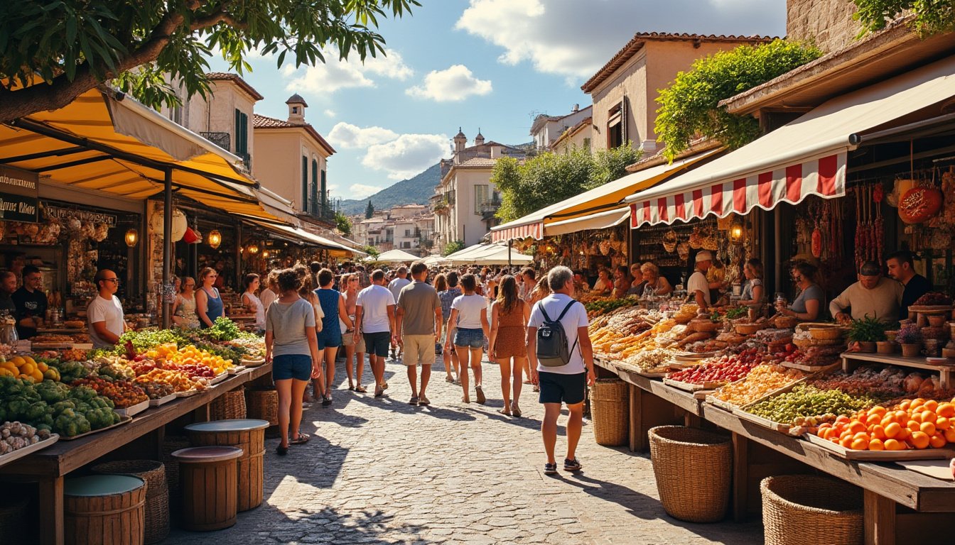 Que faut-il savoir sur le marché de Porto Cristo entre produits locaux et ambiance ?