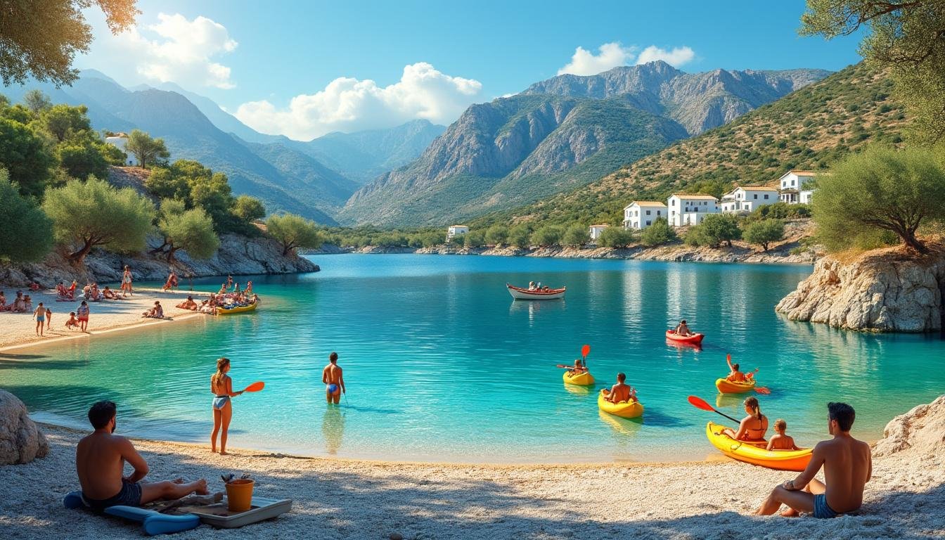 Quelles sont les activités incontournables à faire au lac de Kournas en Crète ?