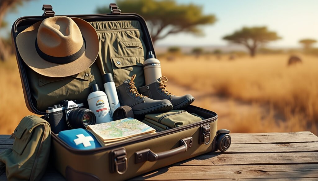 découvrez les indispensables à emporter dans votre valise pour un safari réussi : vêtements adaptés, équipements essentiels et conseils pratiques pour une aventure inoubliable.