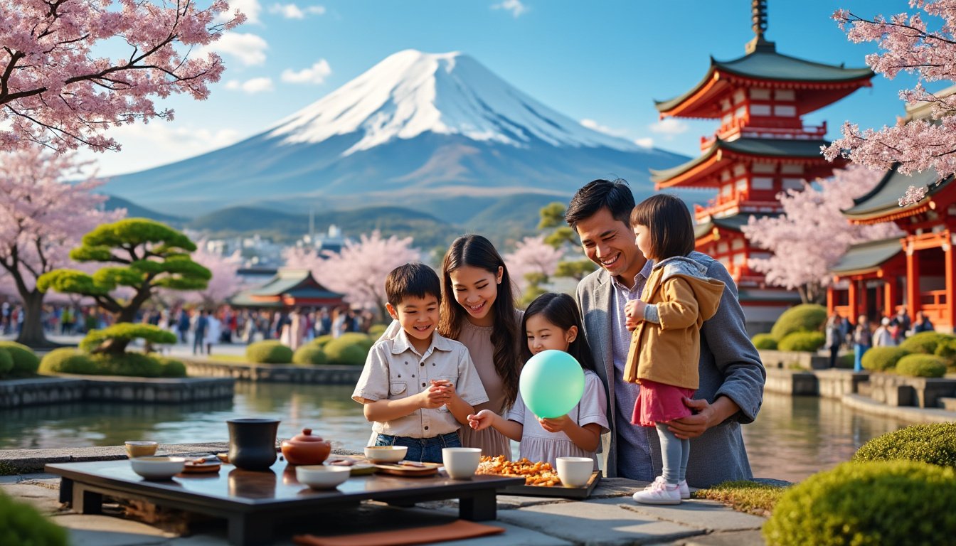 Que faire et visiter lors d&rsquo;une semaine au Japon en famille ?