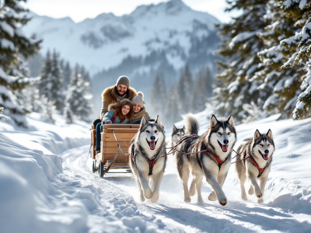Sancy traîneau : l&rsquo;évasion hivernale au cœur de l&rsquo;Auvergne