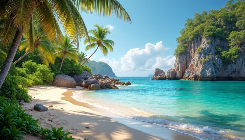 découvrez l'anse à prunes, une plage sauvage et paisible en guadeloupe, idéale pour échapper à la foule et profiter de la nature authentique.