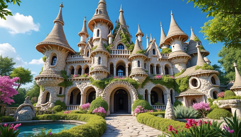 découvrez le palais idéal du facteur cheval à hauterives, une œuvre architecturale unique et fascinante, fruit de la passion d'un facteur visionnaire. plongez dans cet univers incroyable et laissez-vous émerveiller.